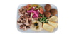 13 Combi Platte mit Hähnchenfleisch, Falafel und Halloumi
